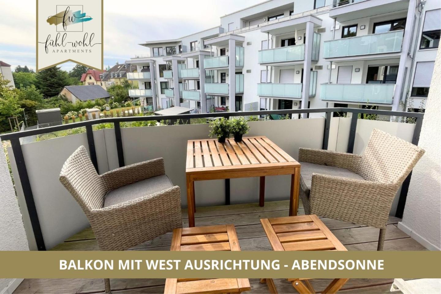 באיירוט Semper Suite No1 - 2Zi Fewo 1-4 Pers, Balkon, Parkplatz, Hofgartennaehe מראה חיצוני תמונה